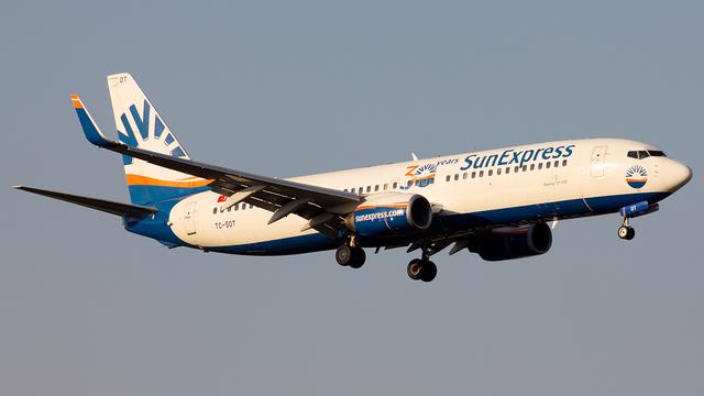 TC-SOT:Boeing 737-800:SunExpress
